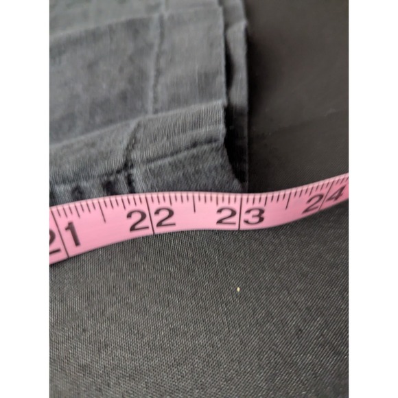 Allen Allen‎ Pants Womens XL Black 100% Linen Wide Leg Lounge High Rise Relaxed - Picture 10 of 10